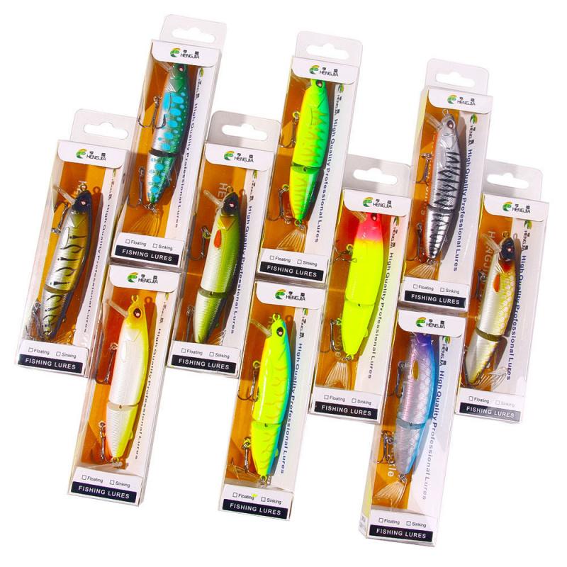 15.5gLure Bait Set12cm2High Simulation Bionic Fake Bait Fishing Tackle Box Packaging Bass Fish Special Kill