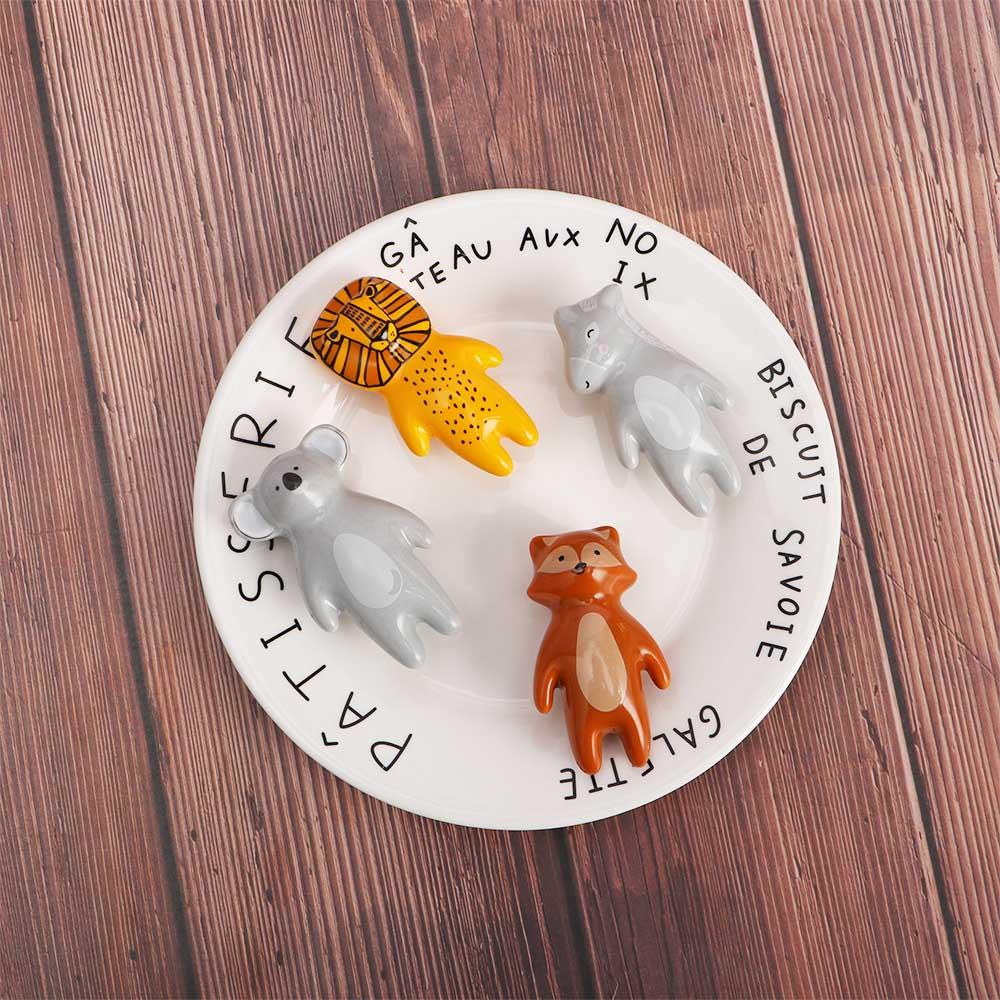 Cartoon Home Decor Panda Children's Room Cabinet Handles Drawer Pulls Furniture Hardware Door Knobs