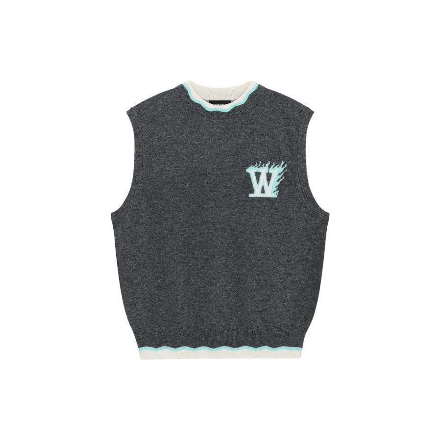 WE11DONE SS24 Tank Top Unisex Gray WD-KV0-24-627-U-GY