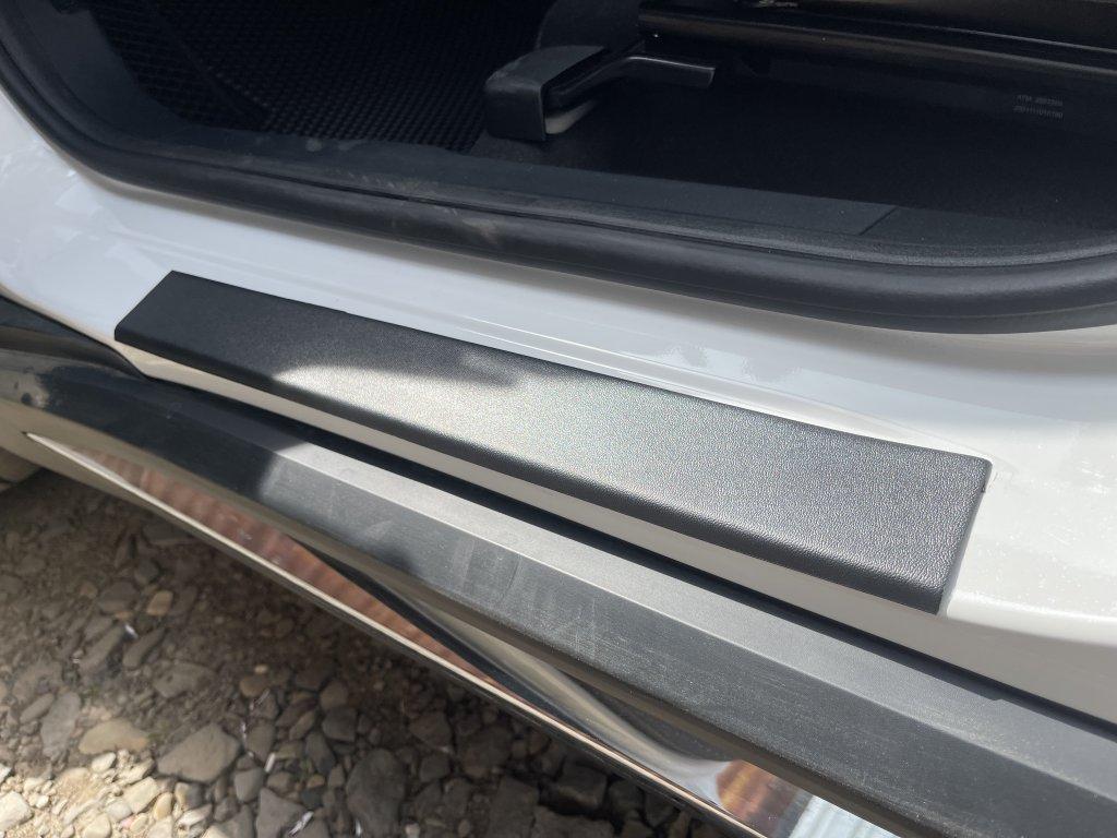 Накладки на пороги ABS (4шт, пластик) Матовые для Dongfeng M-NV