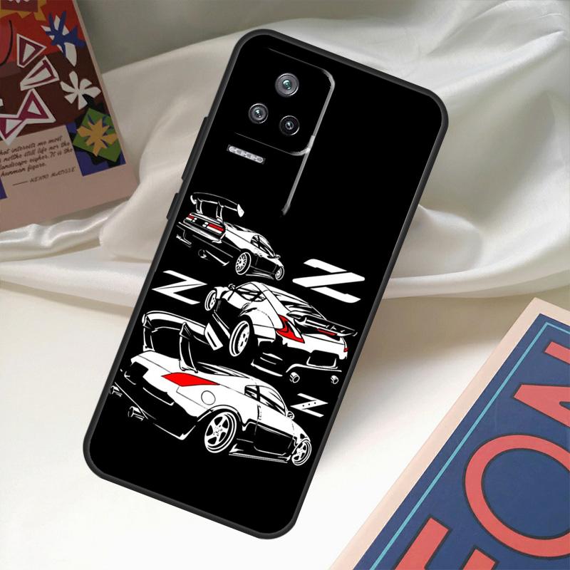 350Z Fairlady Case For Xiaomi 13 14 Ultra 11T 12T 13T Pro 12 Lite POCO X6 M6 Pro X3 X4 X5 M5s F3 F5 Cover