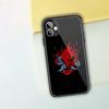 Чехол для телефона Samurai Mask для iPhone 14 13 12 11 XS X 8 7 6 Plus Mini Pro Max SE 2022 черный чехол для телефона из поликарбоната и термополиуретана