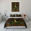 Coiled cobra with foliage. Bedding sets Duvet cover sets Duvet covers Pillowcases(1 * Duvet Cover 2 * Pillowcases without duvet insert)