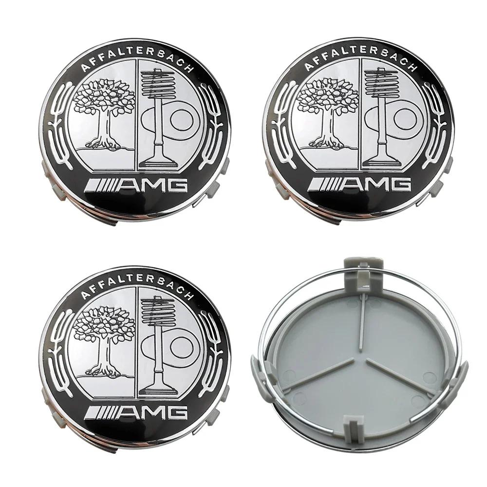 Колпачок ступицы колеса Mercedes Benz 4 шт 75 мм Колпак для Mercedes AMG Яблоня B w204 w211 w205 W212 w203 w213 w124 автомобильные аксессуары