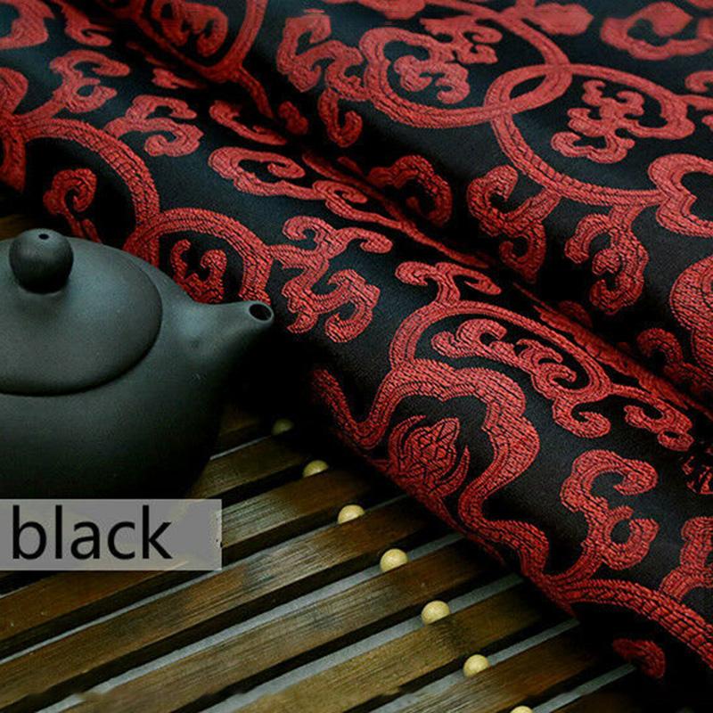 50*90 см винтажная китайская парча жаккардовая ткань атласная ткань для шитья кимоно чонсам своими руками