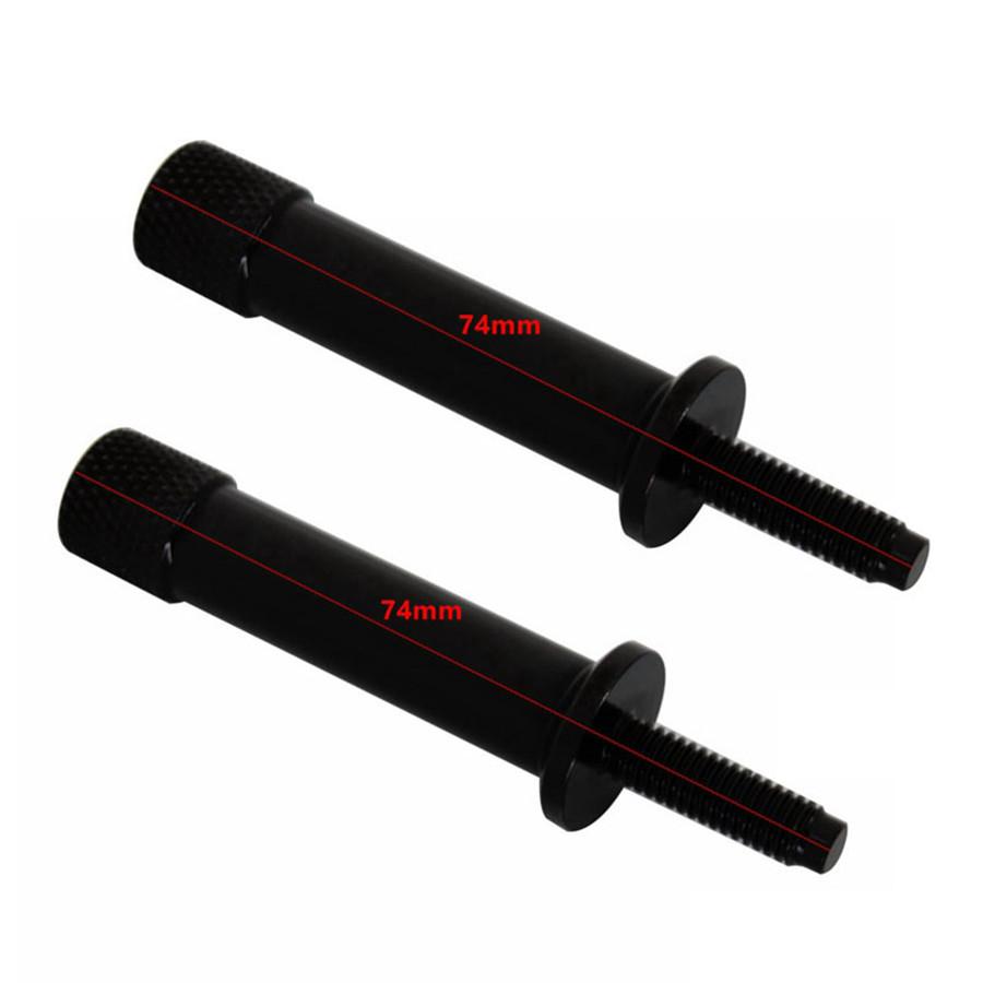 NEW 2PCS Tool Free Seat Bolts Long For Triumph Thruxton Bonneville Scrambler T100