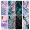 Модный Чехол Для Телефона С Мраморным Узором Для Samsung Galaxy S24 Ultra S23 FE S22 S20 S21 5G S10 S9 Plus S10E S8 Силиконовый Прозрачный Чехол