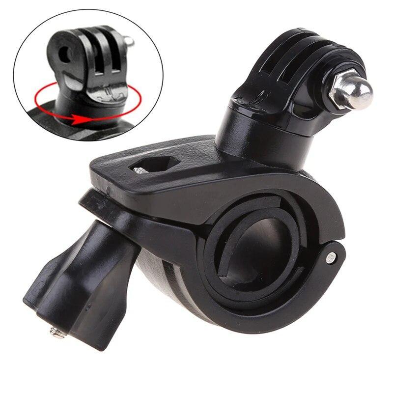 360 Degree Rotation Bike Stand Action Camera Holder For Gopro Hero 10 9 8 7 6 5 SJCAM Camera Accessories Reusable Camera Holder