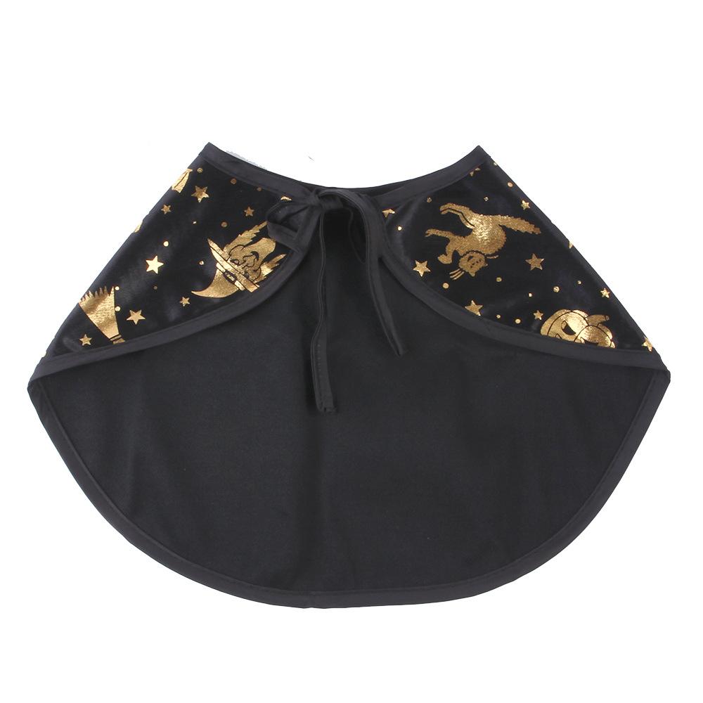 Новый костюм плаща волшебника с принтом на Хэллоуин, одежда для питомцев, шляпа для собаки кошки, забавные аксессуары