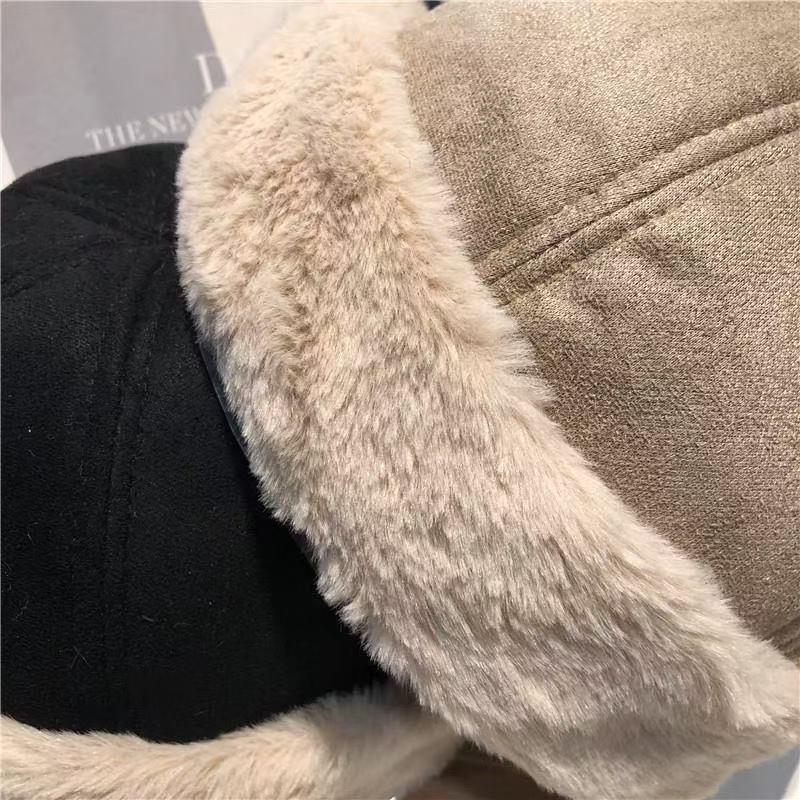 Ретро Велюровая Плюшевая Кепка Яппи - Модная Унисекс Осенне-Зимняя Шляпа