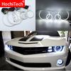 Для Chevrolet Chevy Camaro 2010 - 2013 Комплект светодиодных ангельских глазок SMD Отличное Сверхъяркое освещение ДХО Дневные ходовые огни