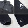 LOGOS park Cationic Fleece Full-Zip Jacket, Men's, Lightweight, Cold Weather, Hoodie Style, Sizes M, L, LL, 10002007 (JP, Alphabet, LL, NAVY)