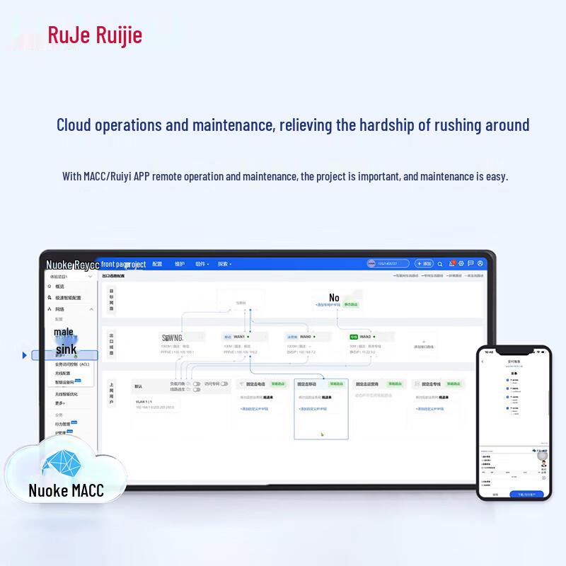 Ruijie RG-RAP2261(G) WiFi 6 Dual-Band 3000M Gigabit Ceiling AP (CN version)