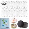 Magnetic Picture Frame 10/20/50Pcs DIY Fridge Magnet Kit, Clear Acrylic Photo with Custom Refrigerator Magnets Adhesive Backing, Making Set for Crafts