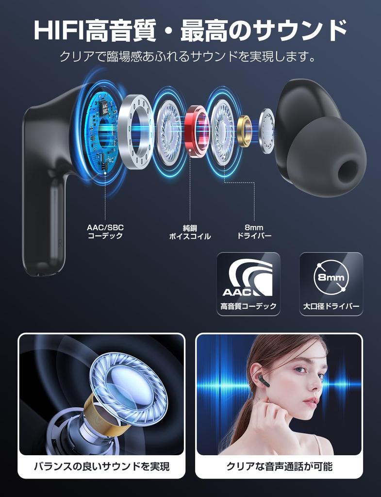 Беспроводные Bluetooth-наушники, Сенсорное управление, Светодиодный цифровой дисплей заряда батареи, Hi-Fi качество звука, Одно/Двухушное использование, Компактные и легкие, Удобные