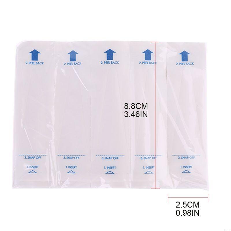 100Pcs Disposable Digital Thermometer Probe Covers Sleeve for Oral Armpit Rectal