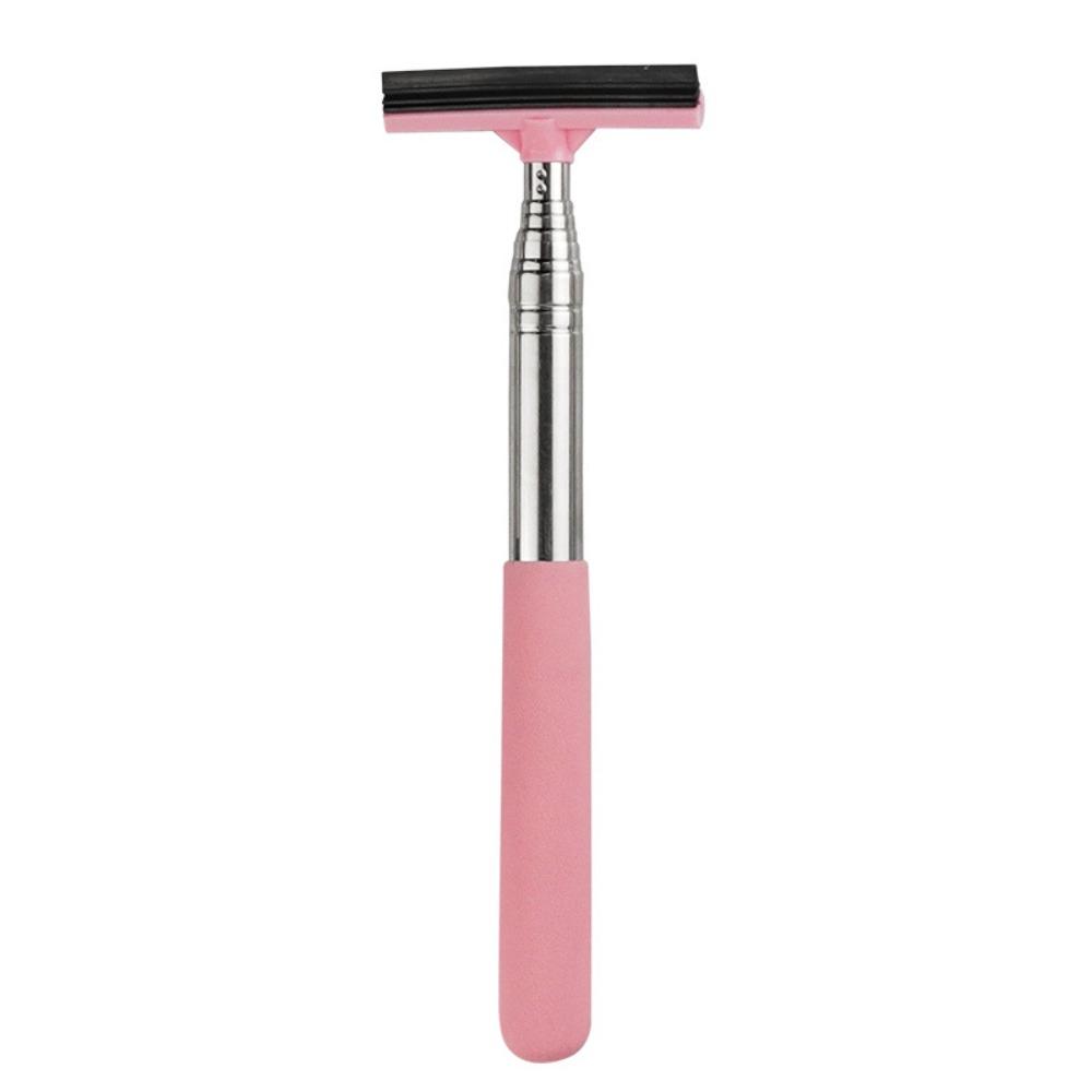 Stainless Steel Car Rearview Mirror Wiper Rubber Glass Rain Cleaning Tool Rainy Cleaning Supplies