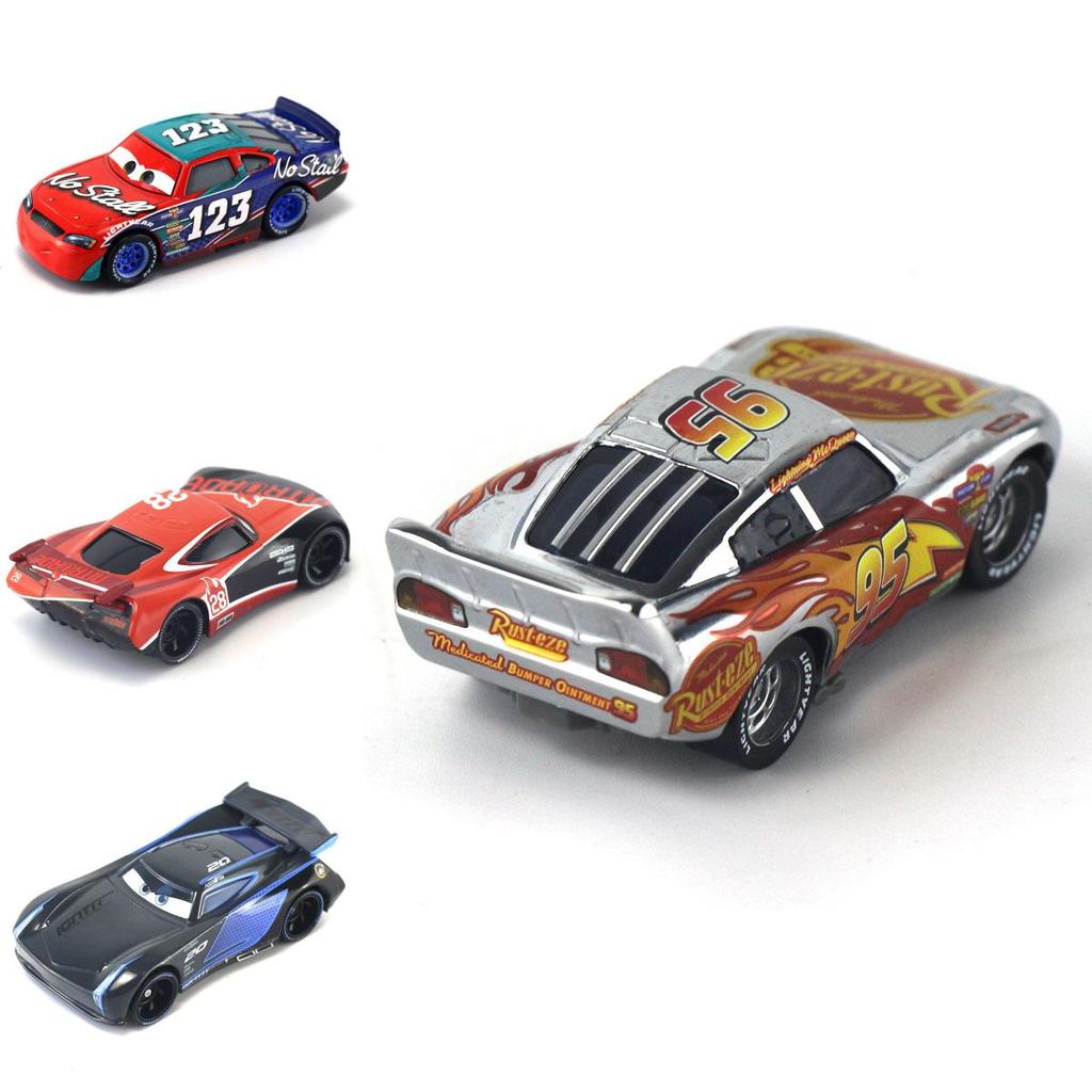 Disney Cars 95 Динозавр Серый Маккуин Сплав Детская Игрушечная Машинка Модель