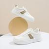 2025 весна маленькие белые туфли новая корейская версия женские студенческие туфли на платформе с увеличенным ростом спортивная обувь для сноуборда повседневная уличная съемка AS02
