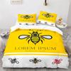 Мультяшный постельный комплект с 3D-принтом, пододеяльник, одеяло, постельный набор, пододеяльник, наволочка, размеры кинг, квин, твин, для мальчиков, девочек, взрослых