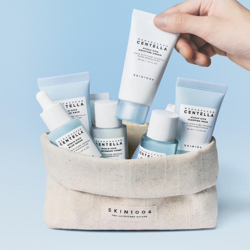 Skin1004 Мадагаскарская Центелла Hyalu-Cica Дорожный набор 4 вида