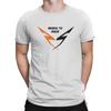 Unique Cool Orange T-Shirts for Men Crewneck Pure Cotton T Shirts Ready To Racing Short Sleeve Tee Shirt New Arrival Clothing