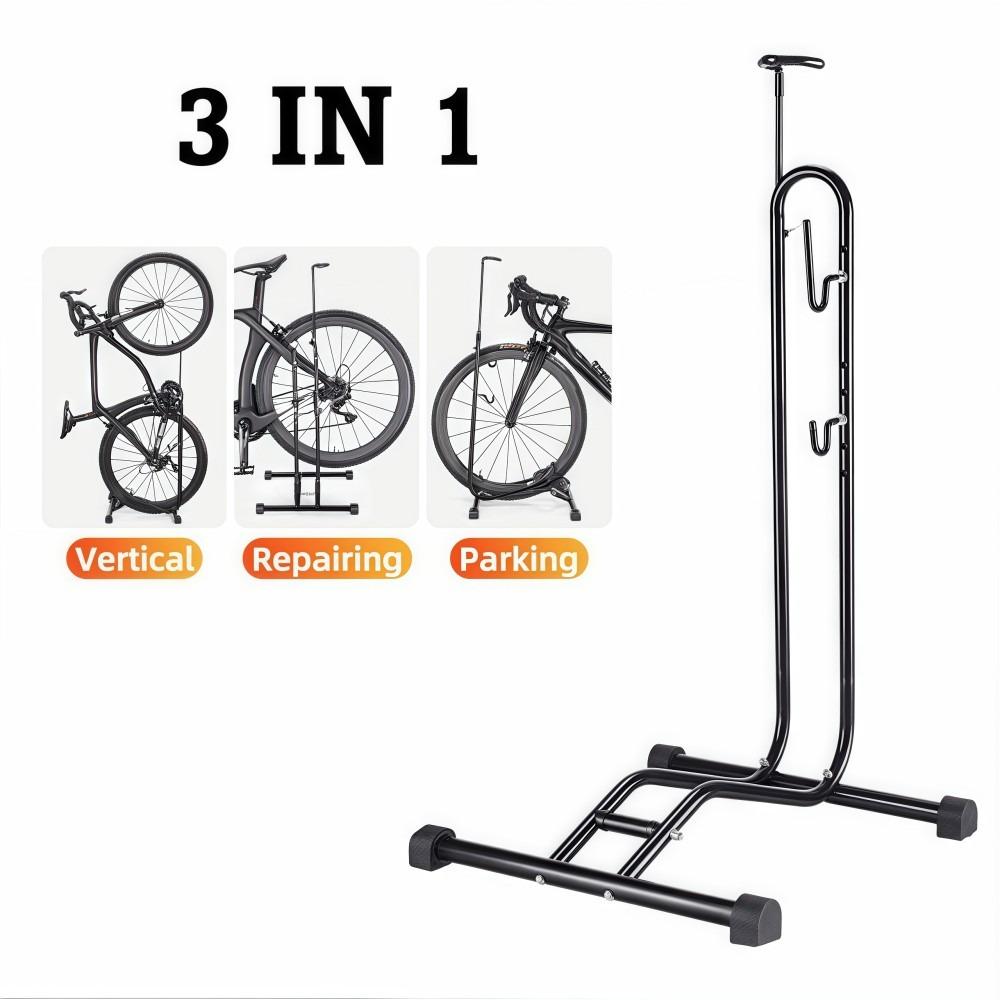 Multifunctional Bicycle Parking Rack 3 in 1 MTB Repair Stand  For Parking or Repair
