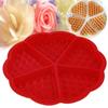 Pastry Mold - Noname - Heart Shape - Silicone - 18cm X 18cm - Freezer and Dishwasher Safe