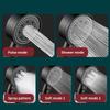 5 Mode One-Key Stop Water Shower Head Adjustable High Pressure Massage Shower Head Bathroom Accessories