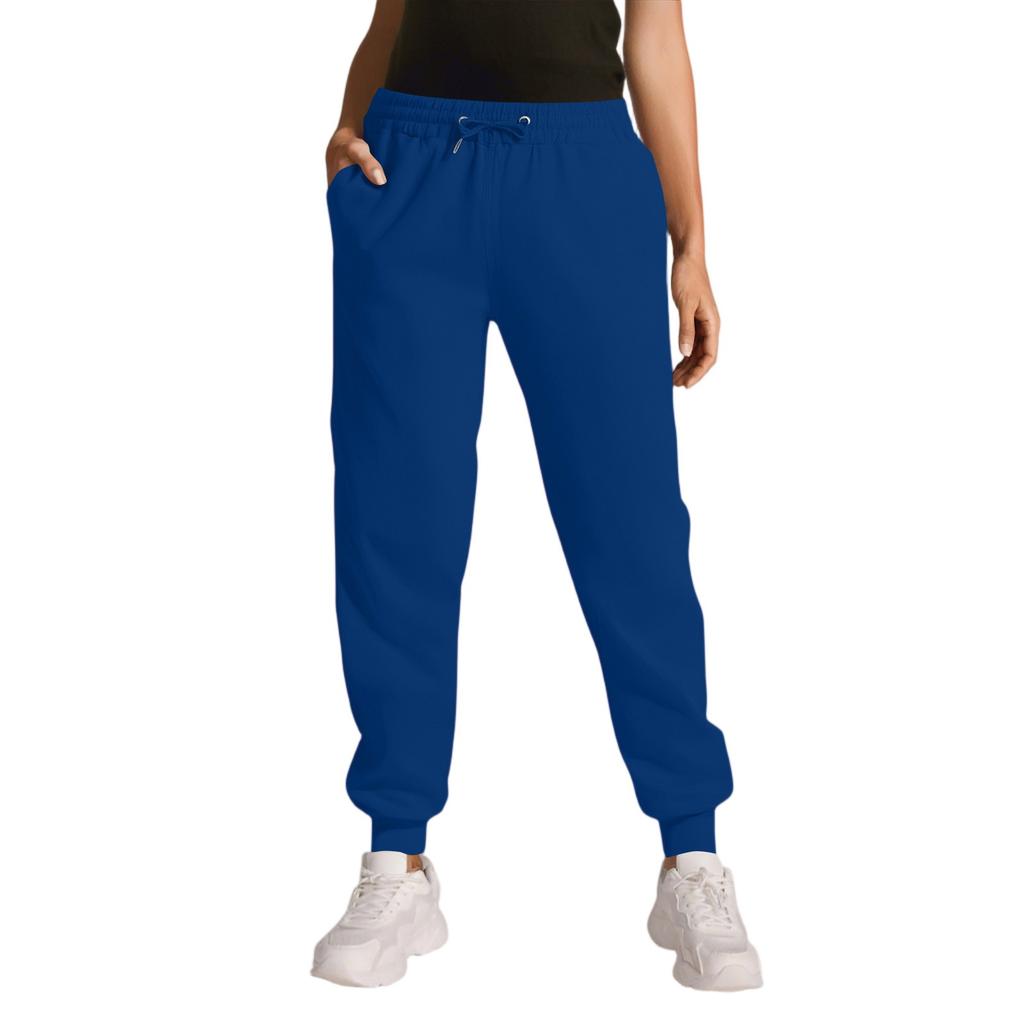 Cargo Sweatpants For Women Sport Solid Color Drawstring Pocket Casual Sweatpants Pants