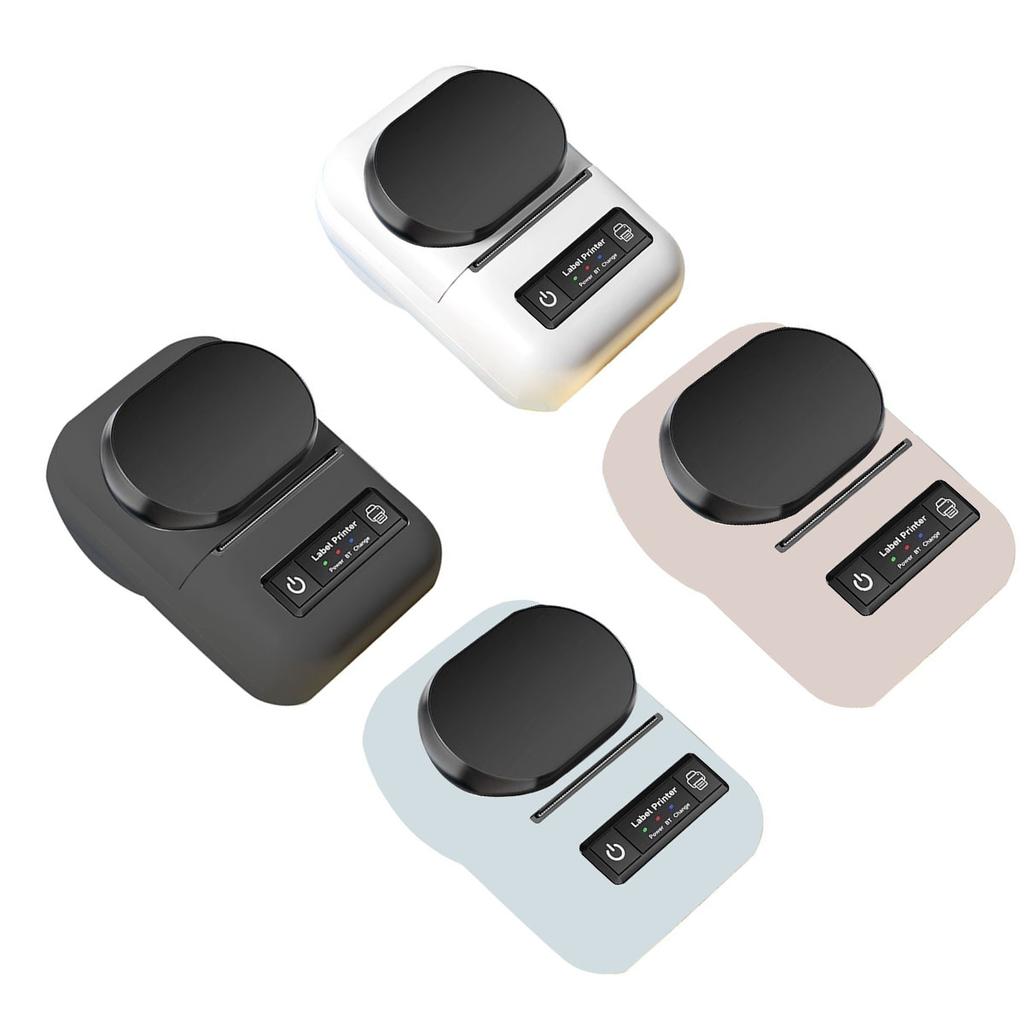 Термопринтер этикеток, портативный, компактный, многофункциональный, с прозрачной печатью, термоэтикетка, машина для изготовления этикеток