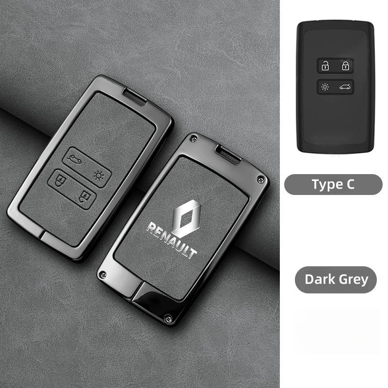 For Renault 2026 New Hub Caps Fashion Car Key Case Cover Shell For Renault Koleos Kadjar Captur Megane Talisman Espace Clio Zoe 