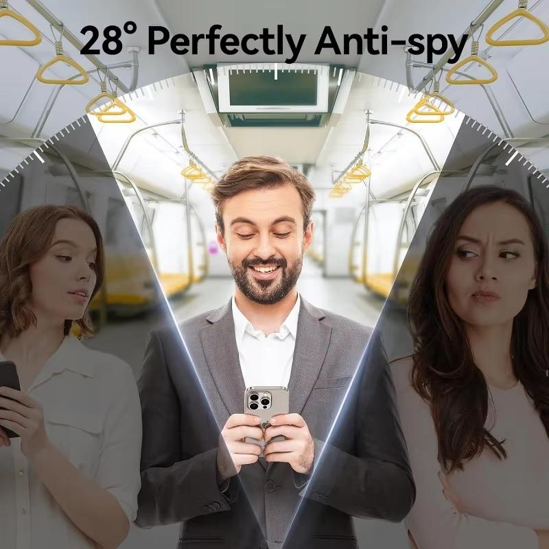 3 шт. защитное закаленное стекло для iPhone 16 15 14 13 12 11 Pro Max антишпионские защитные пленки для iPhone XS Pro Max XR 7 8 Plus SE