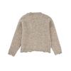 Disney Girls' Textured V-Neck Knit Cardigan