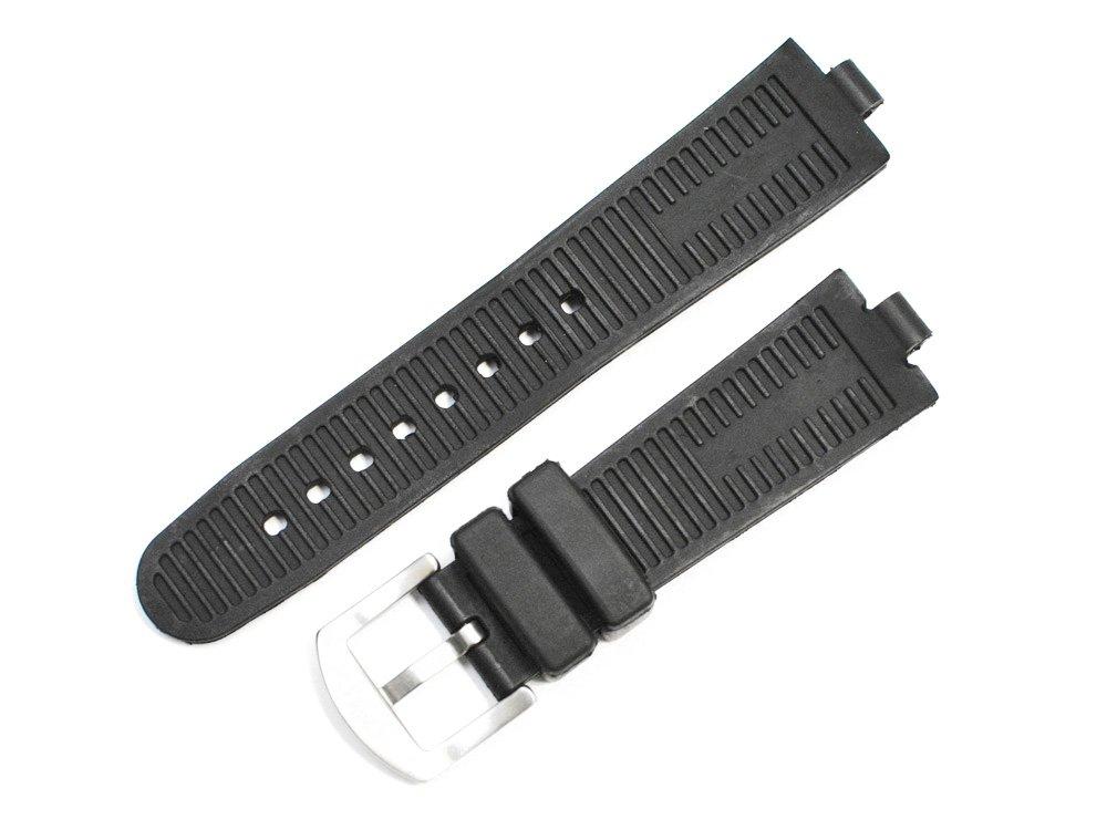 King Watch Parts Совместимый с Bulgari Aftermarket Резиновый Ремешок для Diagono Scuba [Импортный Оригинал] - - SD38, Черный, 22/18мм