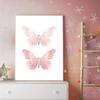Маленькая фея, бабочка, постеры и принты, скандинавская настенная живопись на холсте, скандинавская настенная картина, декор для комнаты для маленькой девочки