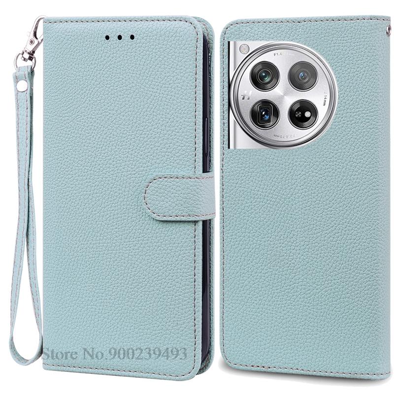 For Oneplus 12 Case Leather Wallet Flip Cover Phone Case For Oneplus 12 Coque Fundas For One Plus 12 Oneplus12 Phone Case Fundas
