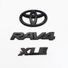 Xzlhg9 Накладки НОВЫЕ 2019-2024 Подходят для Toyota Rav4 XLE XSE AWD Гибрид Матовые Черные Эмблемы Комплекты