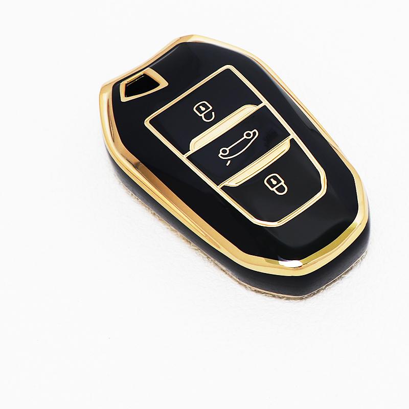 Силиконовый Чехол для Ключа без Ключа для Peugeot 308 508 2008 407 5008 301 207 208 3008 206 для Citroen C3 C4 C5 Berlingo Чехол-Защита для Пульта Автомобильного Ключа
