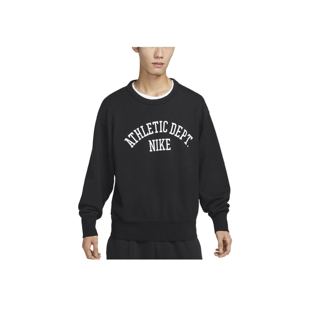 Nike Мужские пуловеры с капюшоном и логотипом, черные DX0026-010