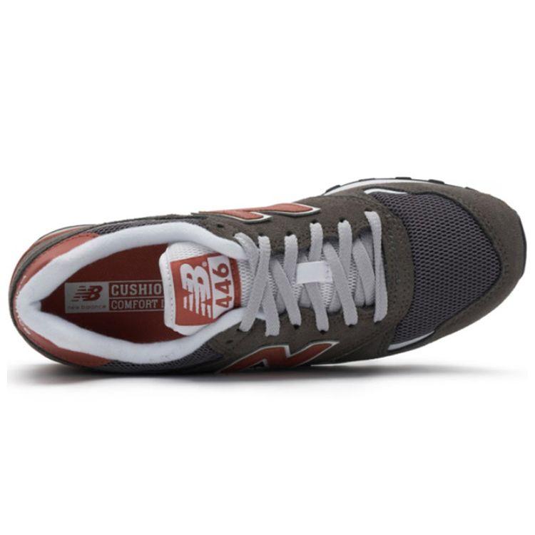 New Balance Nb 446 Ретро Низкие Повседневные Кроссовки Унисекс Коричневые U446XC