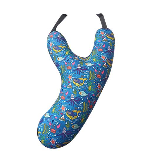 Подушка для путешествий в автомобиле, поддержка головы и тела во время сна для взрослых и детей, мягкая подушка для шеи на заднее сиденье автомобиля для дальних поездок на автомобиле