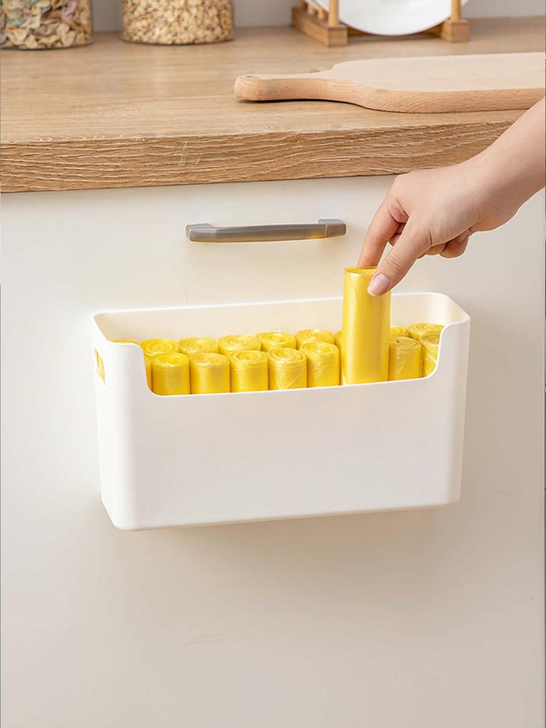 WORTHBUY Многофункциональный шкаф Пластиковый стеллаж для хранения без перфорации Настенный органайзер для хранения на кухне Полка для хранения