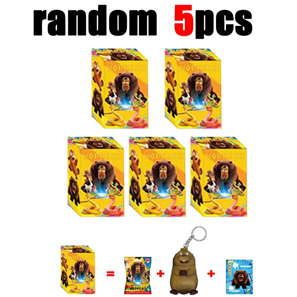 Beaver Transformation Plan Blind Box Random Mabel Robot Beaver Mystery Figure Collectible Toy Gift for Fans