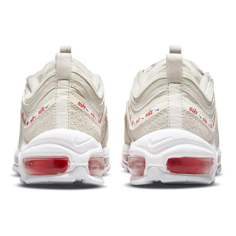 Nike Женские Air Max 97 SE First Use Светлая кость Университетский красный Глубокий королевский синий DC4013-001