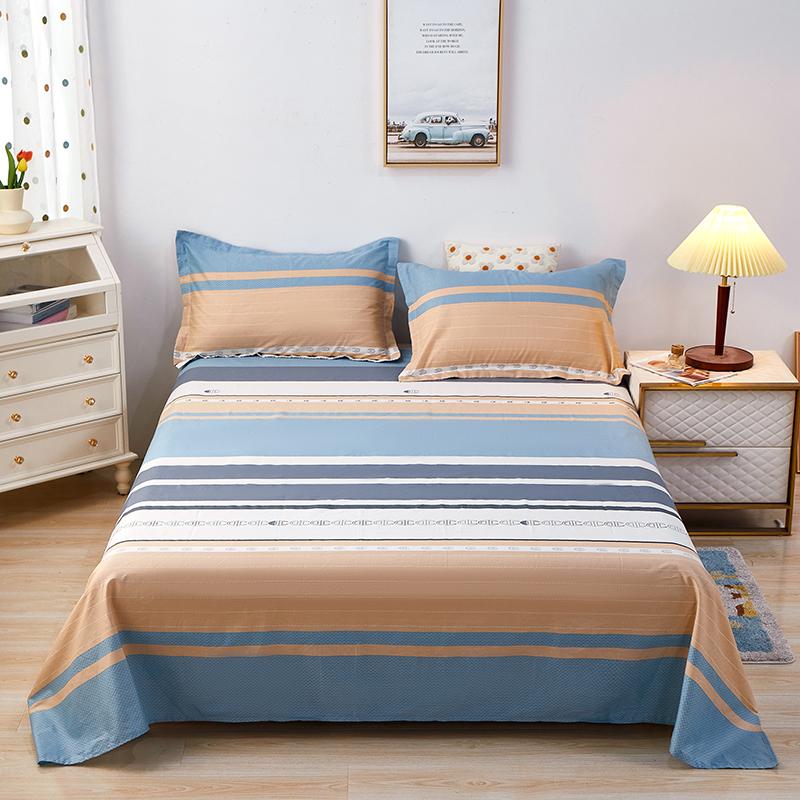 Комплект простыней из 4 предметов «Галактика», хлопковая простыня с изображением созвездия, простыня на резинке с изображением небесного космоса, звездного неба и астрологии, темно-синяя, двойная