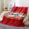 1PC Philips Sport Vereniging Patterned Flannel Blanket Suitable For All Seasons for Home Decor Warmth and Comfort Gifts Holiday Present