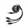3 In 1 Micro USB Type C Charging Cable Multi Charger For Kia Rio Picanto Ceed Sportage Cerato Soul Accesspries EF7