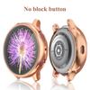 Ultra Thin Electroplate TPU Protective Watch Case Full Cover Screen Protector For Samsung Galaxy Watch Active 2 40 44mm