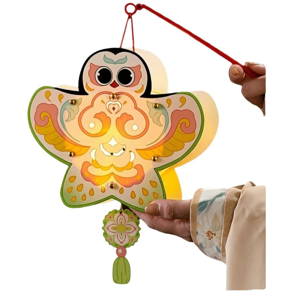 Paper Children's Hand-held Lanterns Butterfly Luminous Lantern Children Activity
